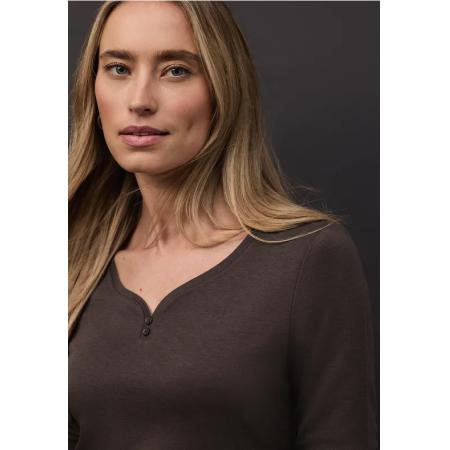 Street One Basic shirt met knoopdetail -