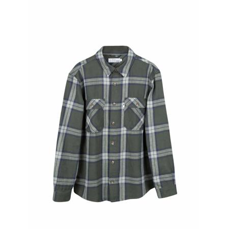 NIKIN NIKIN Shirt TreePlanter Overshirt Check groen
