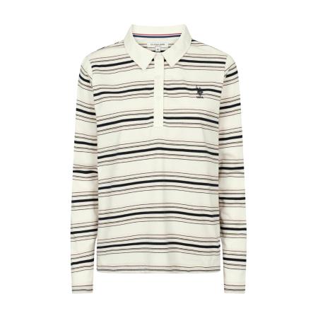 U.S. Polo Assn. U.S. POLO ASSN. Shirt Nanna rosa / zwart / natuurwit