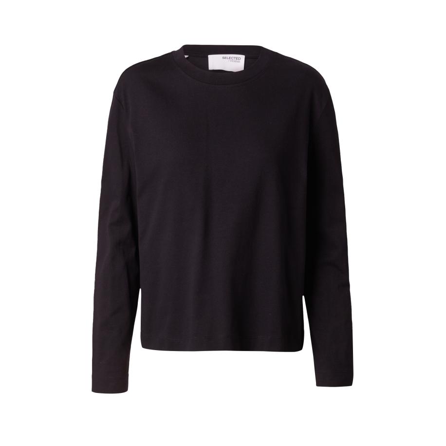 Selected SELECTED Shirt Essential zwart -