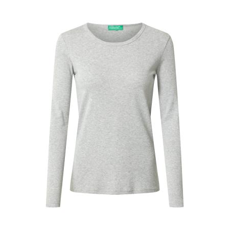 United Colors of Benetton UNITED COLORS OF BENETTON Shirt lichtgrijs / grijs gemêleerd