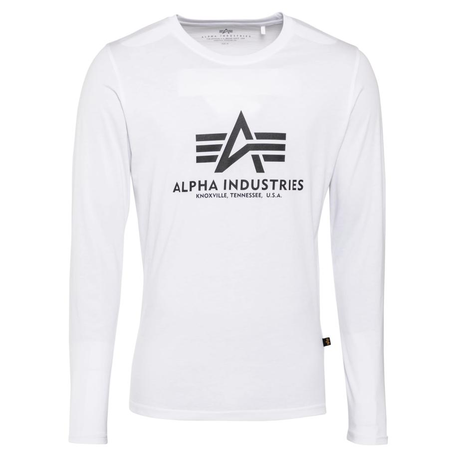 Alpha Industries ALPHA INDUSTRIES Shirt zwart / offwhite -