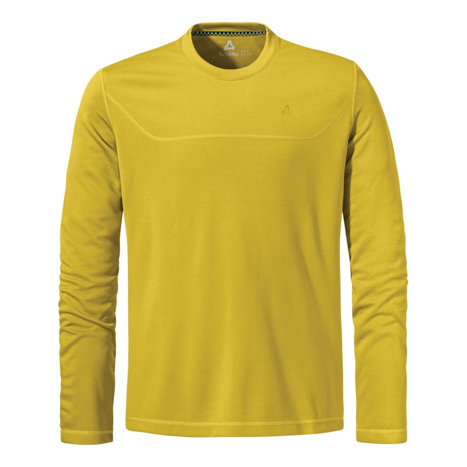 Schöffel Schöffel Functioneel shirt Circ Smue mosterd -