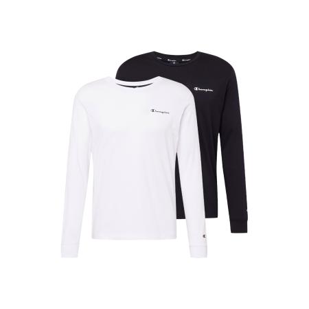 Champion Authentic Athletic Apparel Champion Authentic Athletic Apparel Shirt zwart / wit