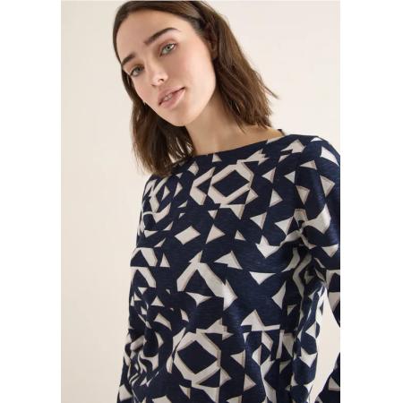 CECIL Shirt met boothals