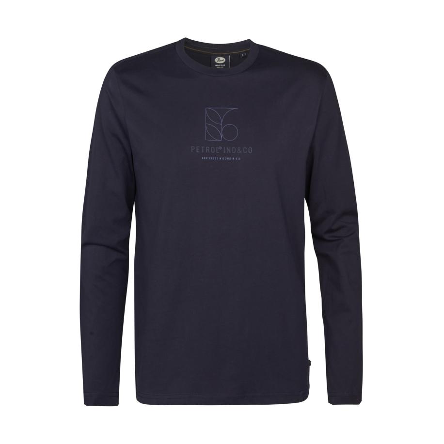 Petrol Industries Petrol Industries Shirt ultramarine blauw / donkerblauw -