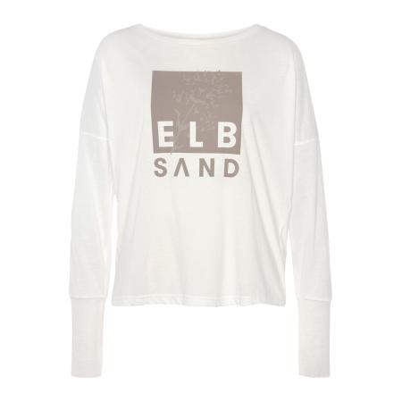 Elbsand Elbsand Shirt chamois / parelwit
