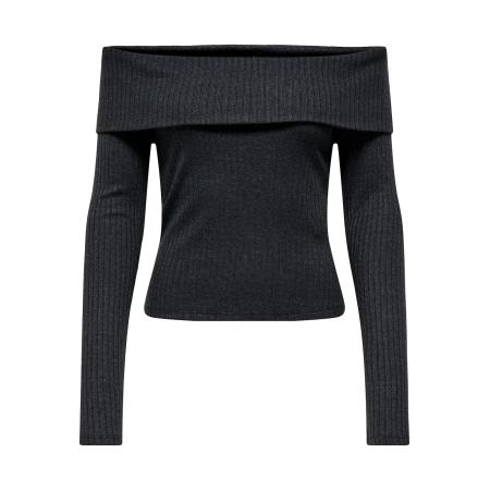 Only ONLY Shirt ONLPiper donkergrijs