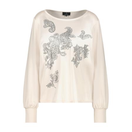 Monari monari Shirt lichtbeige / zilver