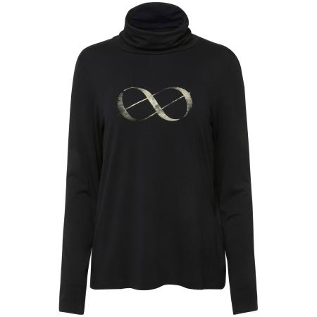 LAURASØN LAURASØN Shirt nachtblauw / grijs