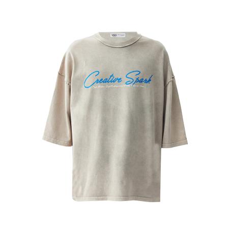 VAMOS CLO VAMOS CLO Shirt blauw / stone grey