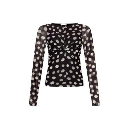 Liu Jo Liu Jo Shirt zwart / wit