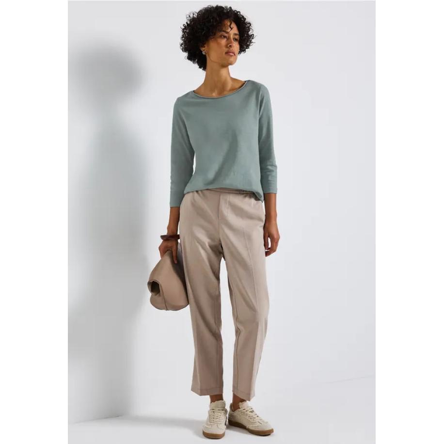 Street One Shirt met 3/4 mouwen Blauw