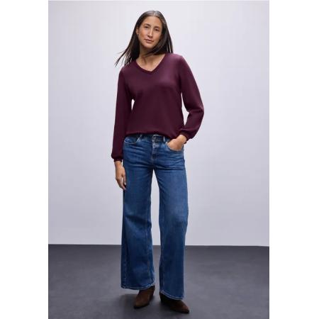 Street One Silk-Look shirt