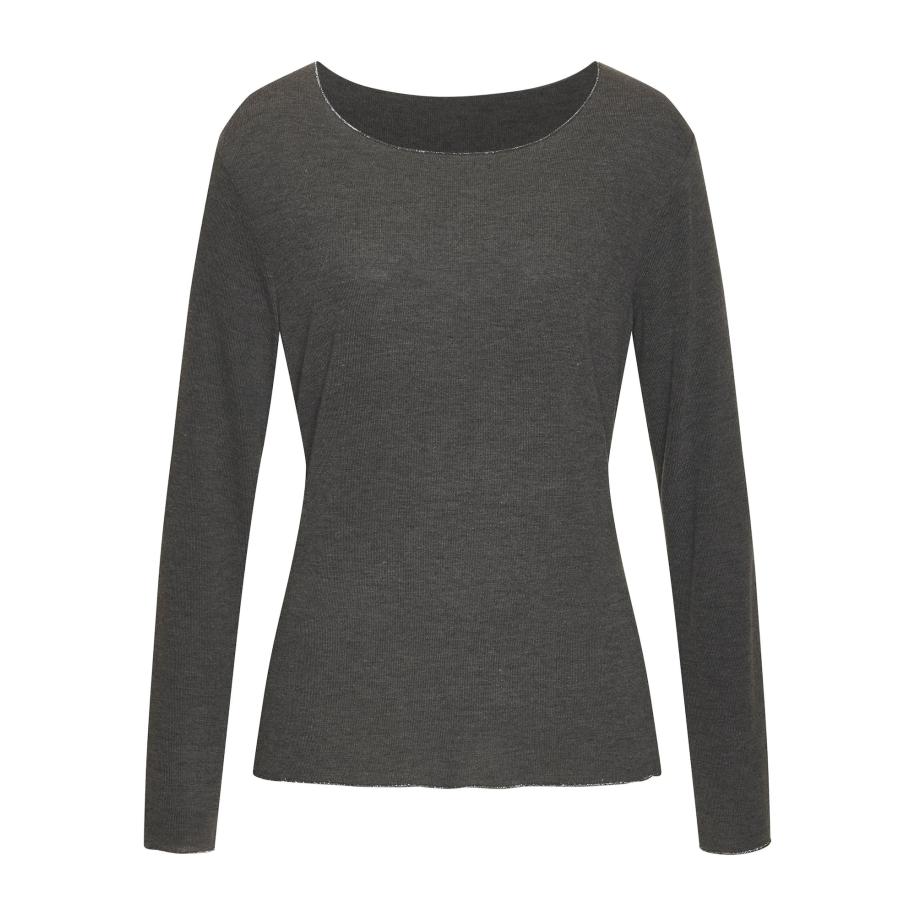 Lascana LASCANA Shirt antraciet -
