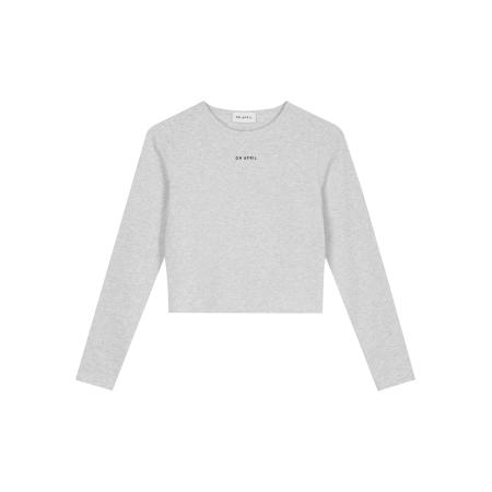 OH APRIL OH APRIL Shirt Ica grijs / zwart