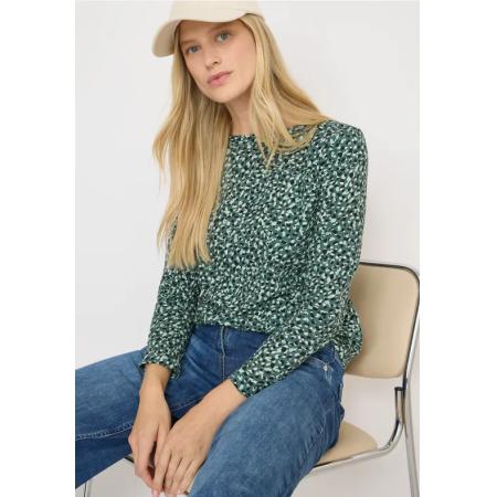 CECIL Gedessineerd shirt met lange mouwen