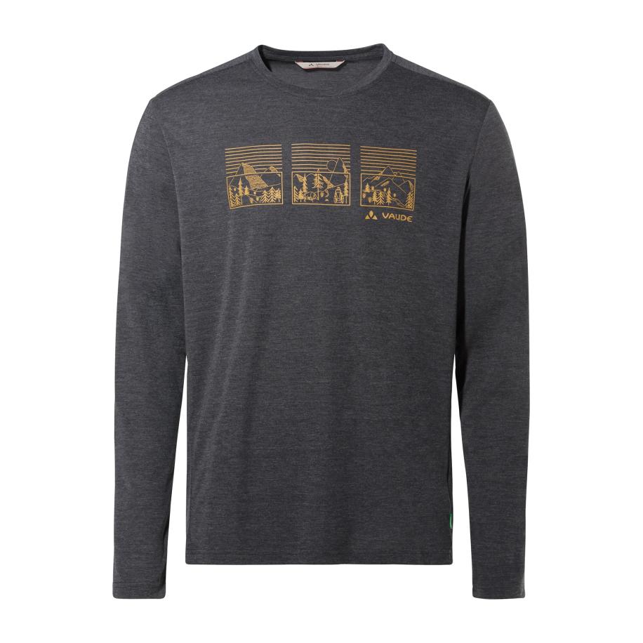 Vaude VAUDE Functioneel shirt Rosemoor champagne / antraciet -