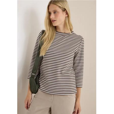 CECIL Gestreept shirt met structuur