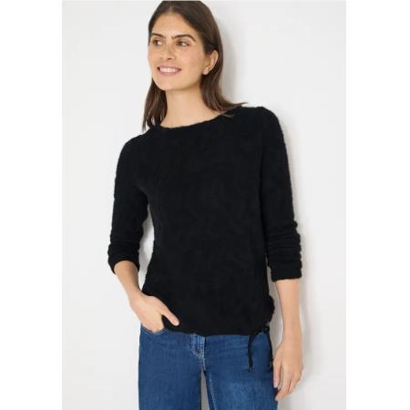 CECIL Shirt van verengaren jacquard