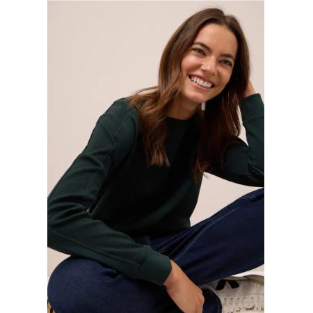 CECIL Shirt met geribde strepen