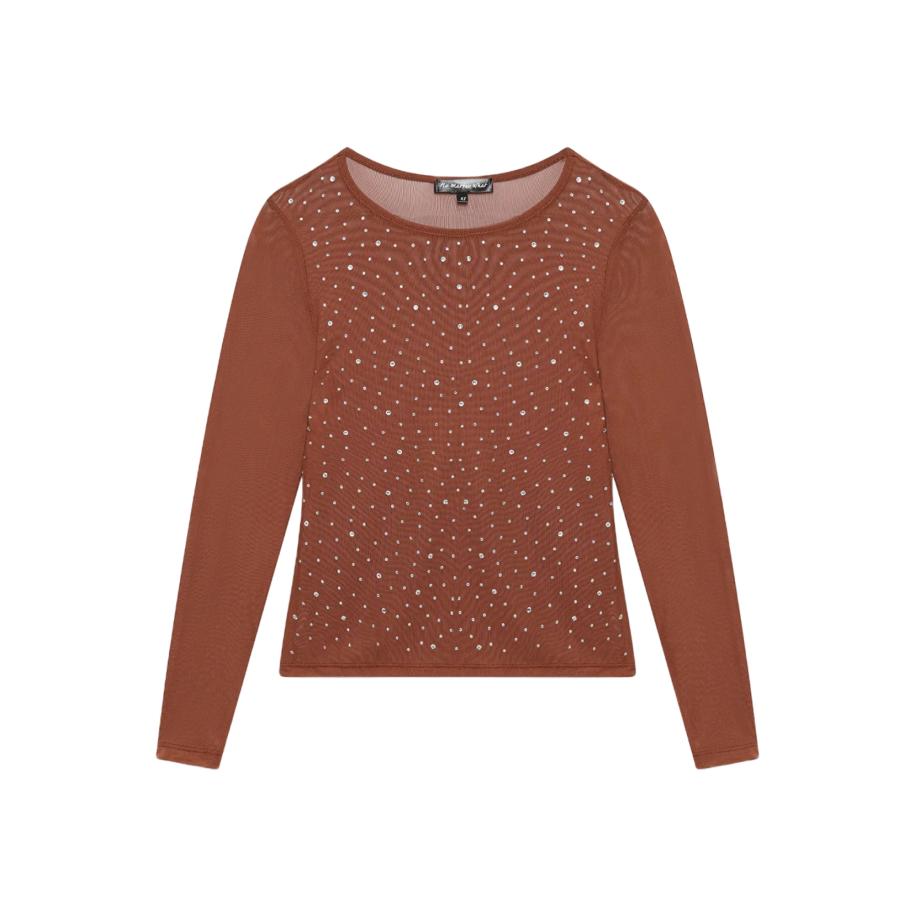 No Matter What No Matter What Shirt roestbruin -