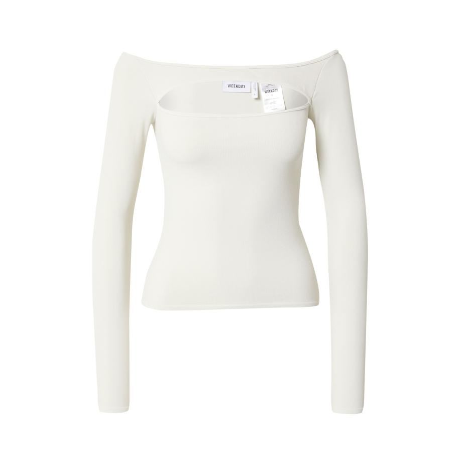 Weekday WEEKDAY Shirt Evie natuurwit -