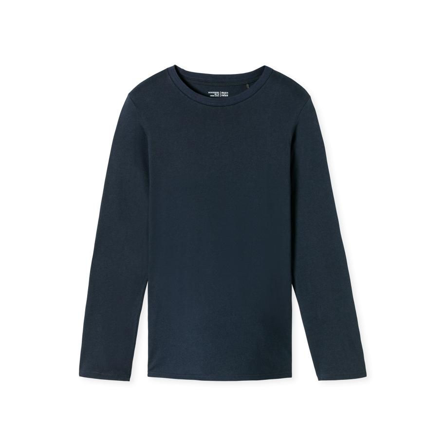 Schiesser SCHIESSER Shirt Mix + Relax nachtblauw -