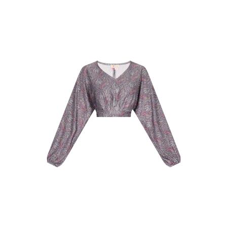 IZIA IZIA Shirt lila / pink / wit