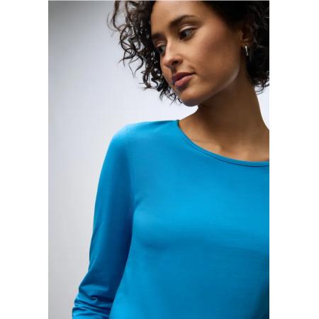 Street One Basic shirt met lange mouwen