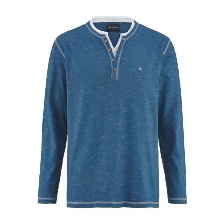 BABISTA Longsleeve blauw, Melange