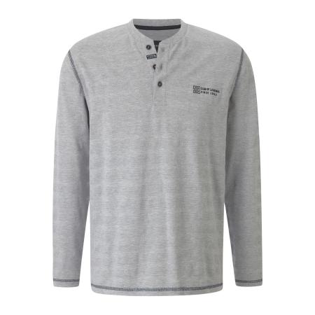 BABISTA Longsleeve grijs, Effen