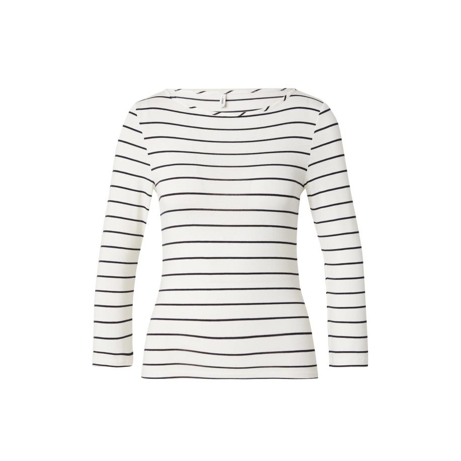 Only ONLY Shirt IDA zwart / wit -