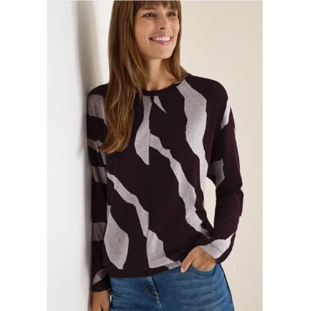 CECIL Jacquard gemêleerd Shirt