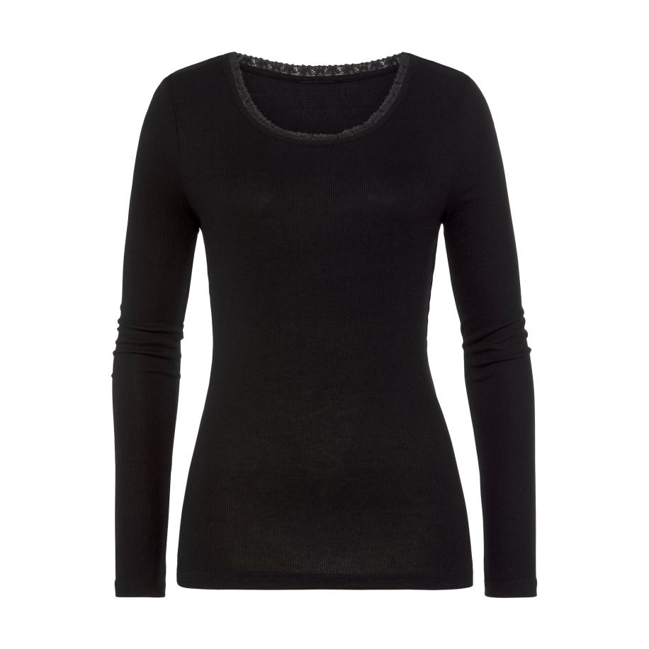 Lascana LASCANA Shirt zwart -