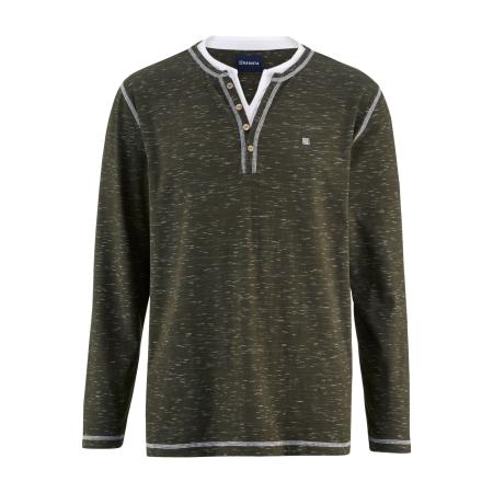 BABISTA Longsleeve olijf, Melange