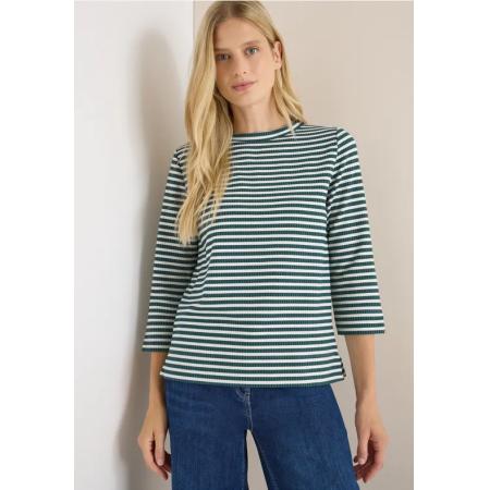 CECIL Gestreept shirt met structuur