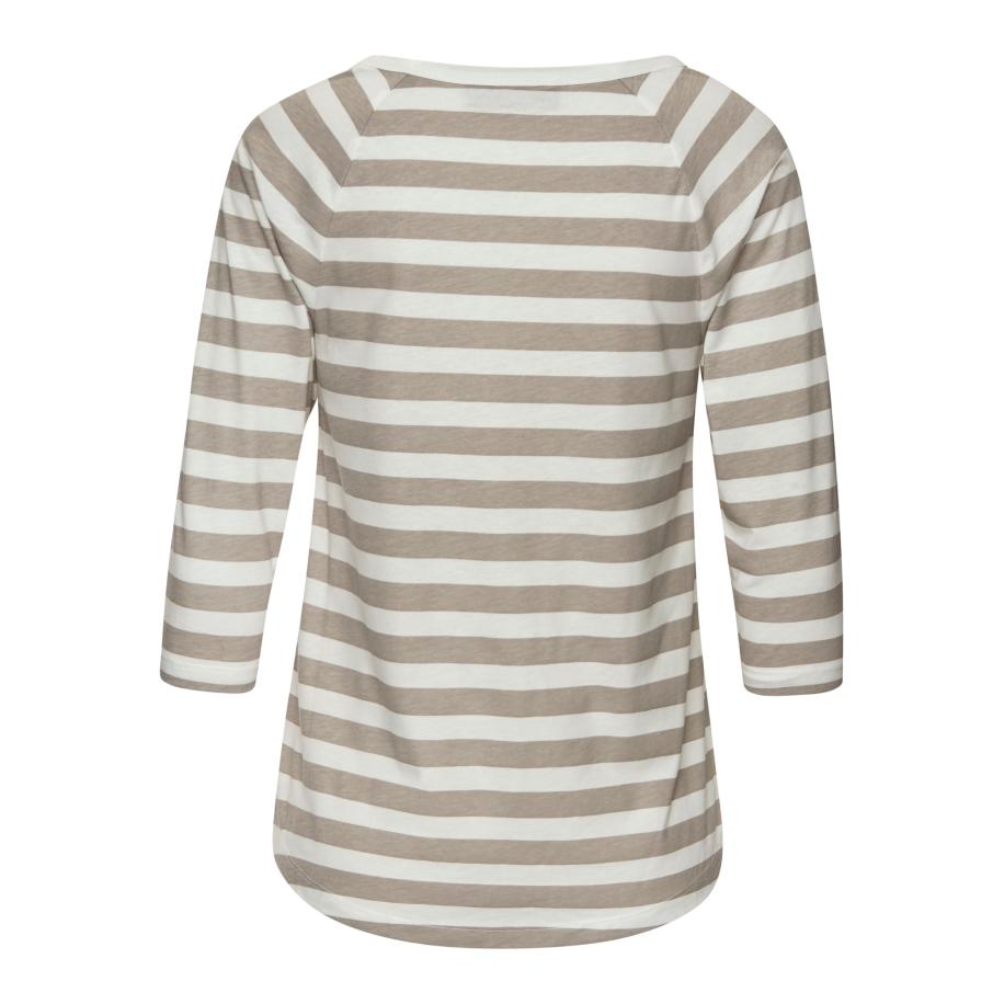 Elbsand Elbsand Shirt taupe / zilver -