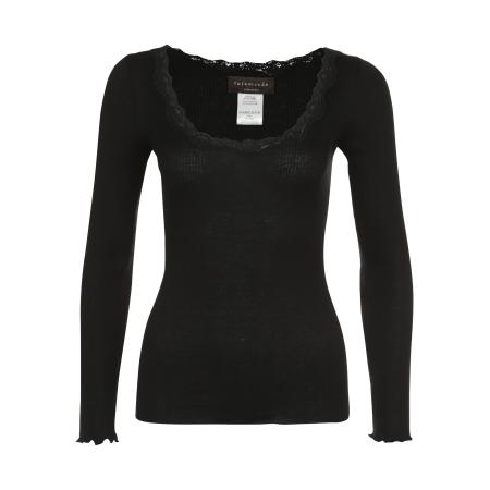 Rosemunde rosemunde Shirt zwart