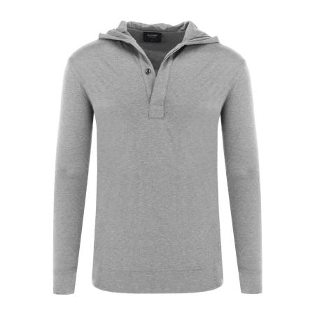 OLYMP SIGNATURE Soft Business Sweatshirt zilvergrijs, Effen