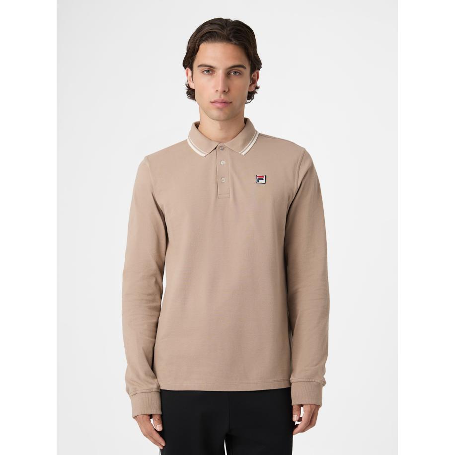 Fila FILA Shirt Biella lichtbruin / wit -