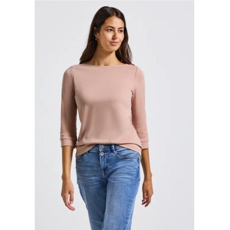 Street One Shirt met boothals