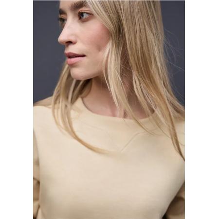 Street One Shirt met geribd detail