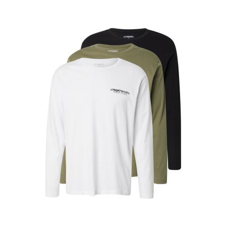 JJ Rebel JJ Rebel Shirt JREBZACK olijfgroen / zwart / wit