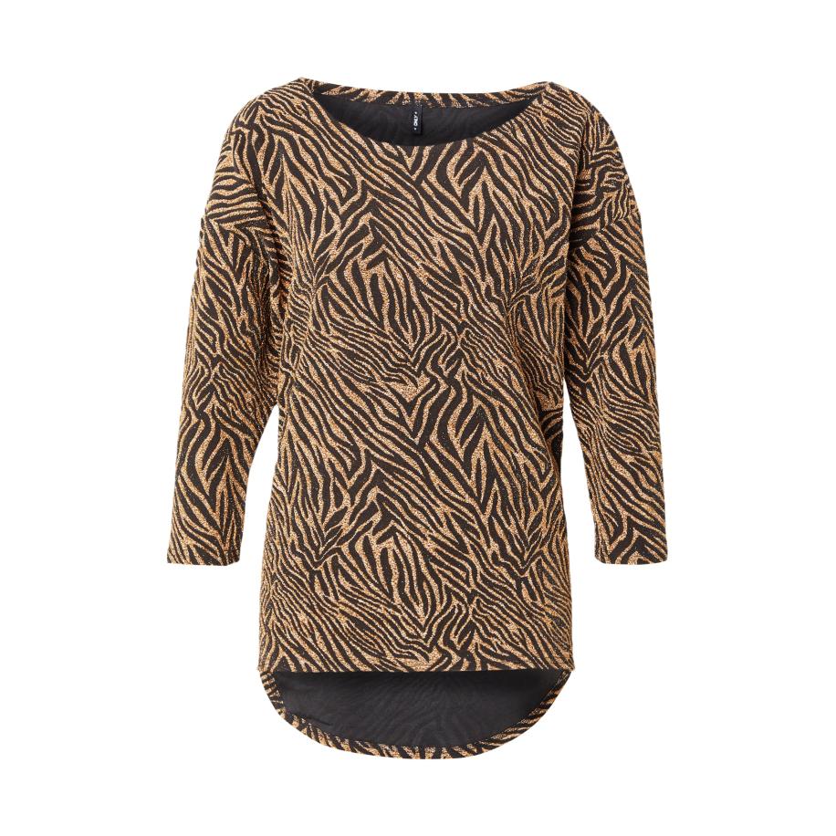 Only ONLY Shirt ONLSHINY goud / zwart -