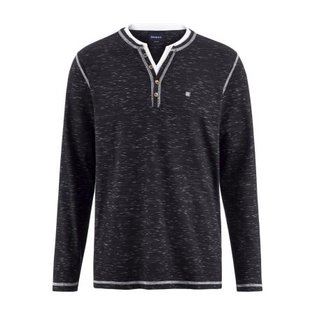 BABISTA Longsleeve zwart, Melange