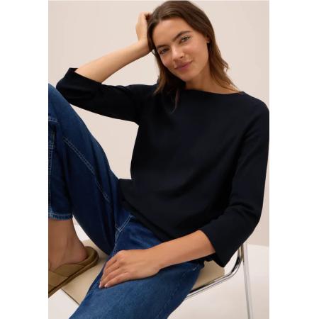 CECIL Basic geribd shirt