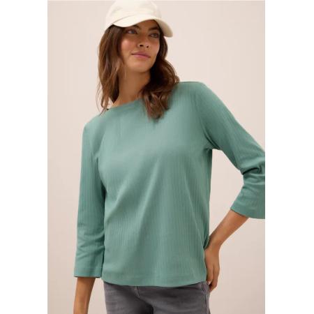 CECIL Basic geribd shirt