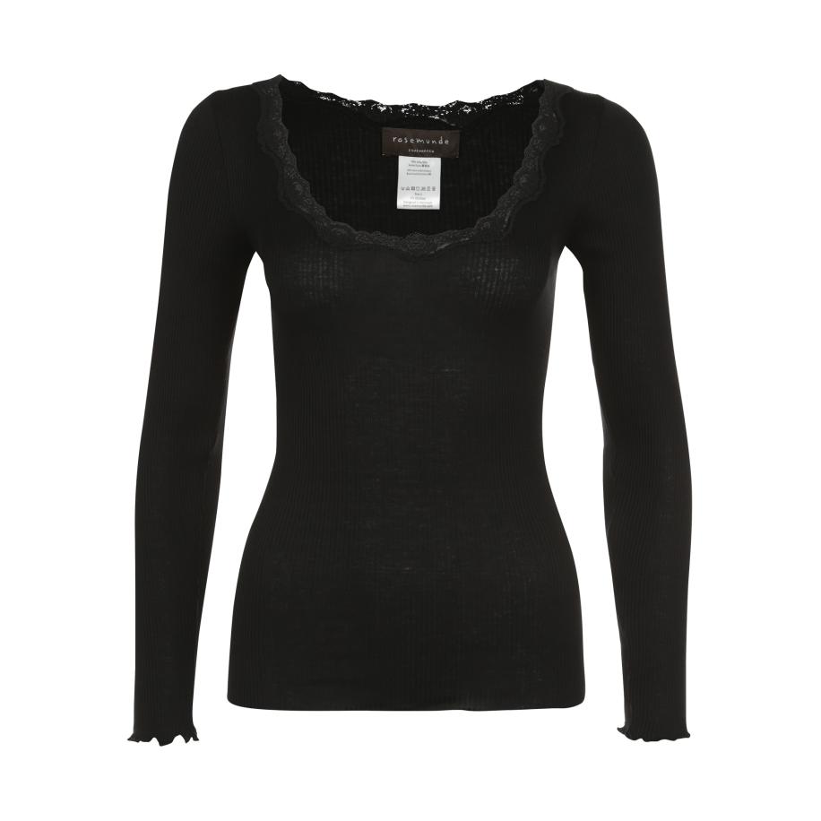 Rosemunde rosemunde Shirt zwart -