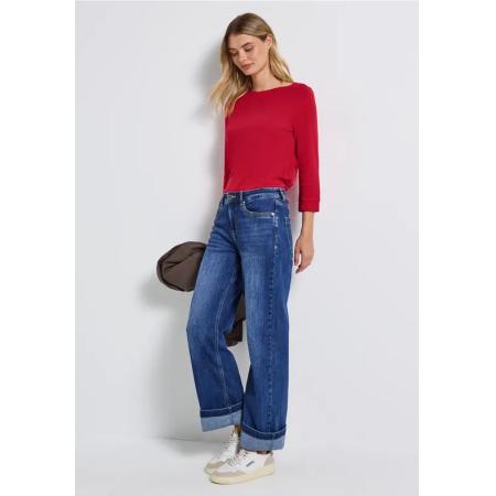 Street One Shirt met boothals